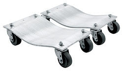 Aluminum Wheel Dollies With Standard Casters