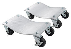 Aluminum Wheel Dollies With Deluxe Casters