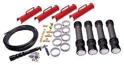 Race Car Air Jacks, Complete Kit With 11.75" Stroke