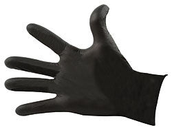 Black Nitrile Gloves Med