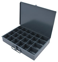 Metal Storage Case 24 Compartment