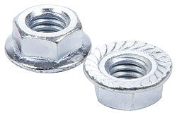 Serrated Flange Nuts, 5/16"-18