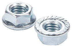 Serrated Flange Nuts, 3/8"-16