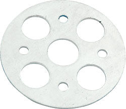Lightweight Aluminum Scuff Plates With 3/8" Hole, .0375" Thick, 1-5/8" O.D.