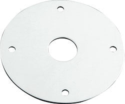 Aluminum Scuff Plates With 1/2" Hole, .0375" Thick, 2-1/4" O.D.