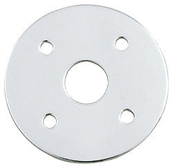 Aluminum Scuff Plates With 3/8" Hole, .0375" Thick, 1-1/2" O.D.