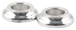 Tapered Spacers, Aluminum 1/2" I.D., 1/4" Long