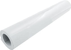 Rolled Plastic .070" 24" Wide White - 10 Feet