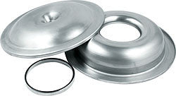14" Aluminum Air Cleaner Kit With 1/2" Spacer, Plain