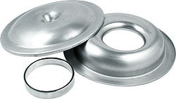14" Aluminum Air Cleaner Kit With 1" Spacer, Plain