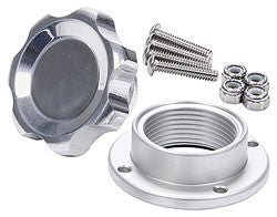 Sm. Fill Plug Kit With Aluminum Bolt-On Bung, Polished