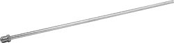 3/16" Stainless Steel Brake Line w/ 7/16"-24 Ends, 12" Long