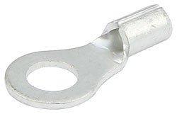 Non-Insulated Ring Terminals, #8 Hole, 22-18 Gauge