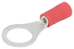 Vinyl Insulated Ring Terminals, 5/16" Hole, 22-18 Gauge