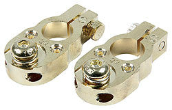 Gold Top-Post Battery Terminals