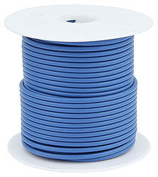 Primary Wire, Blue, 100' Spool, 14AWG