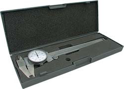 Dial Calipers 6" With Case
